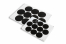 Selos brilhantes - preto | PIT Packaging.pt | Envelopesonline