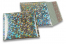 Envelopes de bolhas de plástico metalizado ECO - prateado holográfico 165 x 165 mm | PIT Packaging.pt | Envelopesonline
