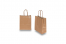 Sacos de papel com alças torcidas - bronze, 180 x 80 x 220 mm, 90 gr | PIT Packaging.pt | Envelopesonline