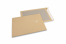 Envelopes em cartão rígido - 320 x 420 mm, frente kraft castanho 120 gr, reverso duplex 450 gr cinzento, autocolante | PIT Packaging.pt | Envelopesonline