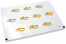 Selos para envelope de casamento - alian&ccedil;as douradas | PIT Packaging.pt | Envelopesonline