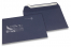 Azul escuro, envelopes coloridos com janela, 162 x 229 mm (A5), janela à esquerda, formato da janela 45 x 90 mm, posição da janela a 20 mm da esquerda / 60 mm de baixo, fecho adesivo, papel colorido 120 gramas | PIT Packaging.pt | Envelopesonline