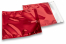 Envelopes coloridos de folha metalizada - Vermelho 220 x 220 mm | PIT Packaging.pt | Envelopesonline