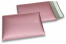 Envelopes de bolhas de plástico metalizado mate ECO - rosa dourado 180 x 250 mm | PIT Packaging.pt | Envelopesonline