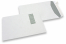 Envelopes com janela, branco, 229 x 324 mm (C4), janela à esquerda 40 x 110 mm, posição da janela 20 mm do esquerda e 60 mm do cima, 120 gramas, fecho autocolante, peso unit. aprox. 20 g. | PIT Packaging.pt | Envelopesonline