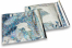 Envelopes coloridos de folha metalizada - Prateado holográfico 165 x 165 mm | PIT Packaging.pt | Envelopesonline