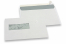 Envelopes com janela, branco, 156 x 220 mm (EA5), janela à esquerda 40 x 110 mm, posição da janela 20 mm do esquerda e 66 mm do baixo, 90 gramas, fecho autocolante, peso unit. aprox. 5 g. | PIT Packaging.pt | Envelopesonline