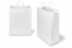 Sacos de papel com alças torcidas - branco, 320 x 140 x 420 mm, 100 gr | PIT Packaging.pt | Envelopesonline