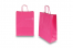 Sacos de papel com alças torcidas - cor-de-rosa brilhante, 260 x 120 x 350 mm, 90 gr | PIT Packaging.pt | Envelopesonline