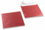 Envelopes madrepérola coloridos vermelho - 170 x 170 mm | PIT Packaging.pt | Envelopesonline