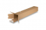 Tubos postais quadrado com fecho de vedação - 610 x 105 x 105 mm | PIT Packaging.pt | Envelopesonline