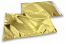 Envelopes de folha metalizada coloridos - Dourado 229 x 324 mm | PIT Packaging.pt | Envelopesonline