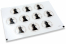 Selos para envelope de casamento - mulher e mulher  | PIT Packaging.pt | Envelopesonline
