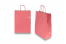 Sacos de papel com alças torcidas - vermelho veludo, 260 x 120 x 350 mm, 90 gr | PIT Packaging.pt | Envelopesonline