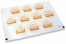 Selos para envelope de nascimento - ber&ccedil;o com estrelas | PIT Packaging.pt | Envelopesonline