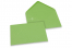  Envelopes de cartões de felicitações coloridos - Verde maçã, 125 x 175 mm | PIT Packaging.pt | Envelopesonline