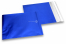 Envelopes coloridos de película metalizada mate - Azul escuro 165 x 165 mm | PIT Packaging.pt | Envelopesonline