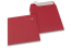 Envelopes de papel coloridos - Vermelho escuro, 160 x 160 mm | PIT Packaging.pt | Envelopesonline