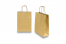 Sacos de papel com alças torcidas - dourado, 220 x 100 x 310 mm, 90 gr | PIT Packaging.pt | Envelopesonline
