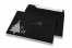 Envelopes de Natal coloridos - Preto, com árvore de Natal | PIT Packaging.pt | Envelopesonline