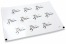 Selos para envelope de casamento - M. & Mme. preto | PIT Packaging.pt | Envelopesonline