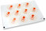 Selos para envelope de nascimento - chupeta vermelha | PIT Packaging.pt | Envelopesonline