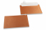 Envelopes madrepérola coloridos cobre - 114 x 162 mm | PIT Packaging.pt | Envelopesonline