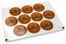 Selos para envelope de batizado - mi bautizo castanho com grinalda preta | PIT Packaging.pt | Envelopesonline