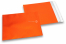 Envelope colorido de película metalizada mate - Cor de laranja 165 x 165 mm | PIT Packaging.pt | Envelopesonline