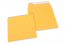 Envelopes de papel coloridos - Amarelo dourado, 160 x 160 mm | PIT Packaging.pt | Envelopesonline