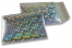 Envelopes de bolhas de plástico metalizado ECO - prateado holográfico 180 x 250 mm | PIT Packaging.pt | Envelopesonline