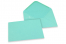 Envelopes de cartões de felicitações coloridos - Turquesa, 133 x 184 mm | PIT Packaging.pt | Envelopesonline
