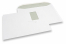 Envelopes com janlea básicos, 229 x 324 mm, 100 g, janela à esquerda 55 x 90 mm, posição da janela 20 mm do esquerda e 60 mm do cima, fecho com goma | PIT Packaging.pt | Envelopesonline