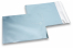 Envelopes coloridos de película metalizada mate - Azul Gelo 165 x 165 mm | PIT Packaging.pt | Envelopesonline