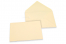 Envelopes de cartões de felicitações coloridos - Branco marfim, 114 x 162 mm | PIT Packaging.pt | Envelopesonline