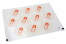 Selos para envelope de nascimento - alfinete vermelho | PIT Packaging.pt | Envelopesonline