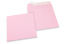 Envelopes de papel coloridos - Cor-de-rosa claro, 160 x 160 mm  | PIT Packaging.pt | Envelopesonline
