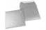 Envelopes de papel coloridos - Prateado metalizado, 160 x 160 mm | PIT Packaging.pt | Envelopesonline