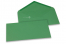 Envelopes de cartões de felicitações coloridos - Verde escuro, 110 x 220 mm | PIT Packaging.pt | Envelopesonline