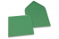 Envelopes de cartões de felicitações coloridos - Verde escuro,  155 x 155 mm | PIT Packaging.pt | Envelopesonline