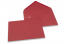 Envelopes de cartões de felicitações coloridos - Vermelho escuro, 162 x 229 mm | PIT Packaging.pt | Envelopesonline