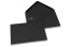 Envelopes de cartões de felicitações coloridos - Preto, 125 x 175 mm | PIT Packaging.pt | Envelopesonline