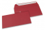 Envelopes de papel coloridos - Vermelho escuro, 110 x 220 mm | PIT Packaging.pt | Envelopesonline