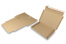 Caixas de transporte dobráveis com fita autocolante - 310 x 220 x 25 mm (A4), castanho | PIT Packaging.pt | Envelopesonline