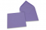 Envelopes de cartões de felicitações coloridos - Púrpura, 155 x 155 mm | PIT Packaging.pt | Envelopesonline