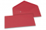 Envelopes de cartões de felicitações coloridos - Vermelho, 110 x 220 mm | PIT Packaging.pt | Envelopesonline