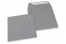 Envelopes de papel coloridos - Cinzento, 160 x 160 mm | PIT Packaging.pt | Envelopesonline