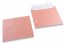 Envelopes madrepérola coloridos cor-de-rosa bebé - 155 x 155 mm | PIT Packaging.pt | Envelopesonline