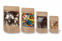 Saco com base e janela grande | PIT Packaging.pt | Envelopesonline