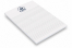 Blocos de notas impressos - exemplo com linhas | PIT Packaging.pt | Envelopesonline